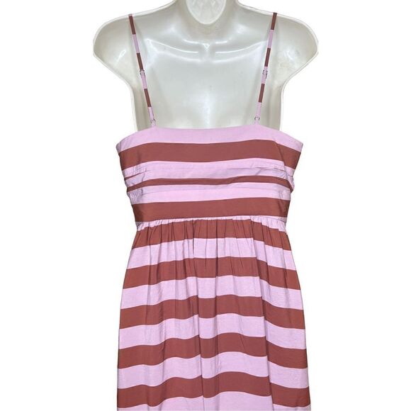 ALC Laurel Maxi Dress in Rust & Lavender Stripe NWT Size 8 - Picture 7 of 10